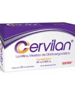 CERVILAN 80/0.800 MG 30 CPR