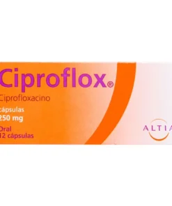 CIPROFLOX 250MG 12 CAPS