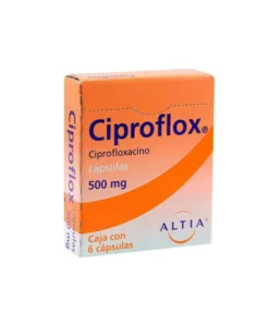 CIPROFLOX 500 MG 6 CAPS