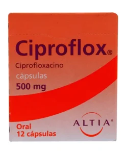 CIPROFLOX 500 MG 12 CAPS