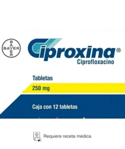 CIPROXINA 250 MG 12 TAB