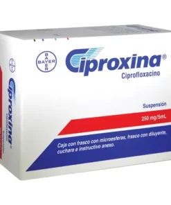 CIPROXINA 250 MG 100 ML SUSP