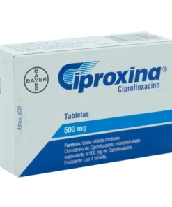 CIPROXINA 500 MG 14 TAB