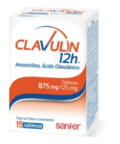 CLAVULIN 12H 875/125MG 15 TAB