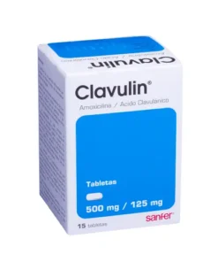 CLAVULIN 500 MG 15 TAB
