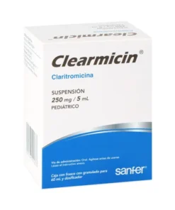 CLEARMICIN PED 250MG/5ML 60ML SUSP