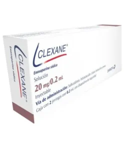 CLEXANE 20MG SOL INY 2JGAS