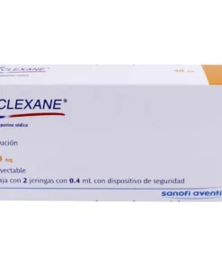 CLEXANE 40MG SOL INY 2JGAS