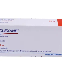 CLEXANE 60MG SOL INY 2X0.6ML JGAS