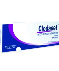 CLODASET 10/4 MG 10 TAB