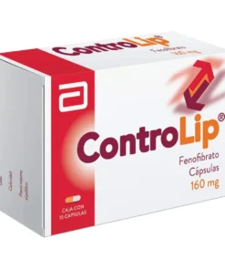 CONTROLIP 160 MG 15 CAPS