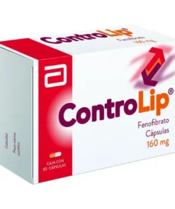 CONTROLIP 160 MG 30 CAPS