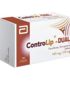 CONTROLIP DUAL 145/20MG 30TAB