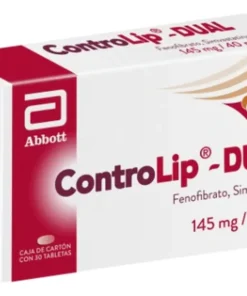 CONTROLIP DUAL 145/40MG 30TAB