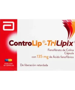 CONTROLIP TRILIPIX 135MG 30CAPS