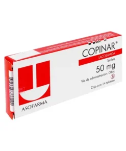 COPINAR 50 MG 14 TAB