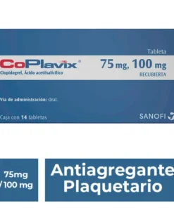 COPLAVIX 75/100 MG 28 TAB