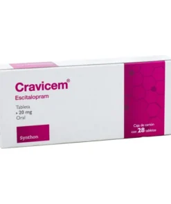 CRAVICEM 20 MG CAJA 28 TAB