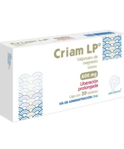 CRIAM 600 MG 30 TAB