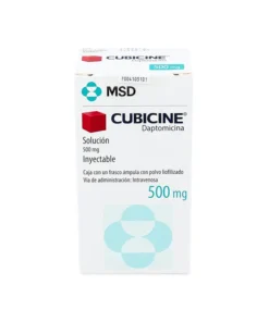 CUBICINE 500 MG SOL INY