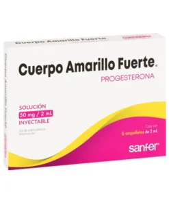 CUERPO AMARILLO FTE 6X2 ML AMP