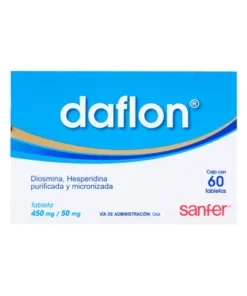 DAFLON 450/50 MG 60 TAB