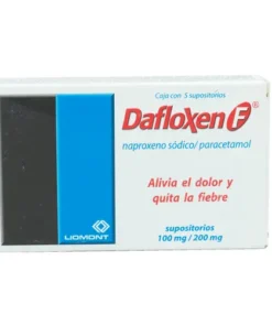 DAFLOXEN-F 100/200 MG SUPS 5
