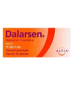 DALARSEN 15MG/2MG 10 CAPS