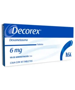 DECOREX 6 MG 10 TAB