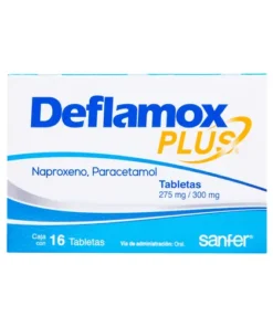 DEFLAMOX PLUS 275/300 MG 16 TAB