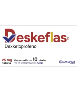 DESKEFLAS 25 MG 10 TAB           N
