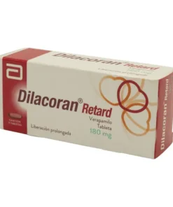 DILACORAN RETARD 180 MG 15 TAB