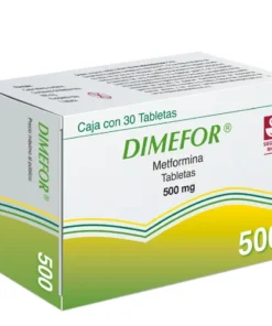 DIMEFOR 500 MG 30 TAB