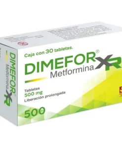 DIMEFOR XR LP 500 MG 30 TAB
