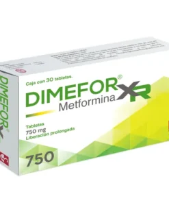 DIMEFOR XR LP 750 MG 30 TAB