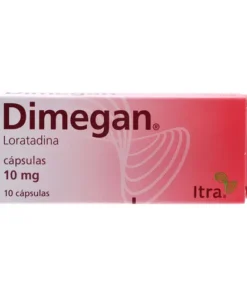 DIMEGAN 10 MG 10 CAPS