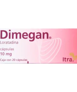 DIMEGAN 10 MG 20 CAPS