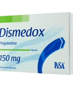 DISMEDOX 150 MG 14 CAPS