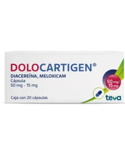 DOLOCARTIGEN 50/15 MG 20 CAPS
