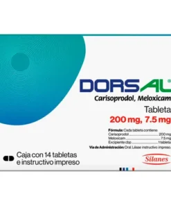 DORSAL 200/7.5 MG 14 TAB