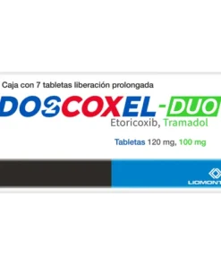 DOSCOXEL-DUO LP 120/100 MG 7TAB