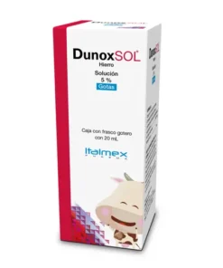 DUNOXSOL 5%HIERRO FCO GOT 20ML