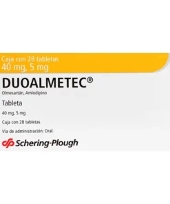 DUOALMETEC 40/5 MG 28 TAB