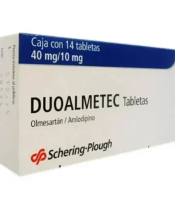 DUOALMETEC 40/10 MG 14 TAB