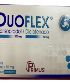 DUOFLEX 200/50 MG 30 TAB