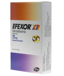 EFEXOR-XR 75 MG 20 CAPS