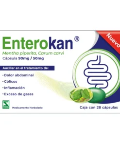 ENTEROKAN 90/50MG 28 CAPS