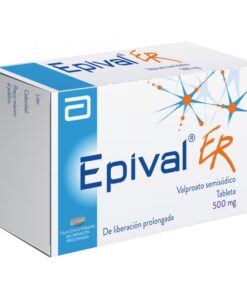 EPIVAL 500 MG 30 CPR