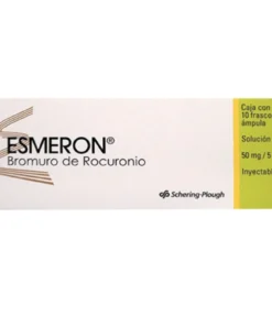 ESMERON 50MG/5ML SOL INY FA C/10