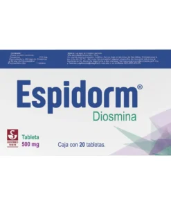 ESPIDORM 500 MG 20 TAB